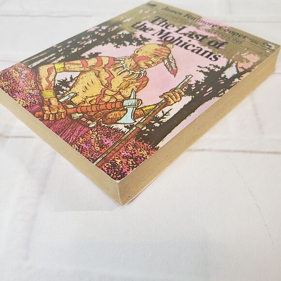 Vintage Illustrated Classis The Last of the Mohicans Mini PB Book Adapted Kids - Picture 3 of 8